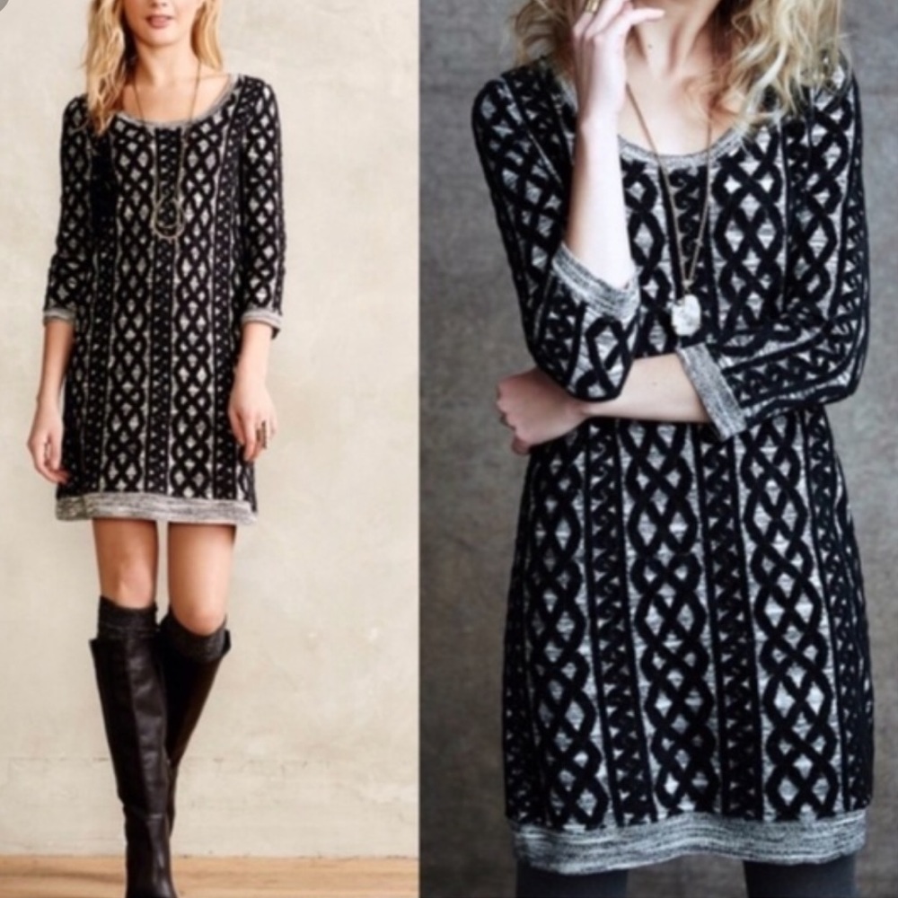 Anthropologie Moth Sweater Dress Tunic